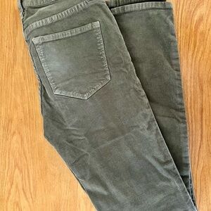 J. Crew Lookout High Rise Skinny Corduroy Pants 24 Waist 00